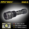 Maxtoch DI6X-5 nuevo diseño antorcha LED largo alcance linterna antorcha